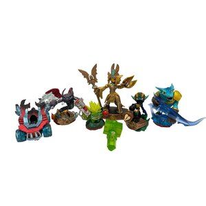 Lot of Skylanders Spitfire, Food Fight, Snap Shot, Stealth Elf, Queen Sensei